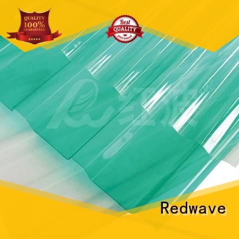polycarbonate polycarbonate roof factory price for scenic shed Redwave