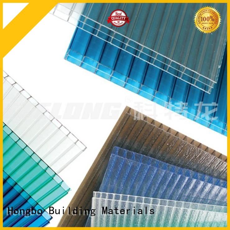 Redwave raindrop polycarbonate roof with good price for scenic buildings