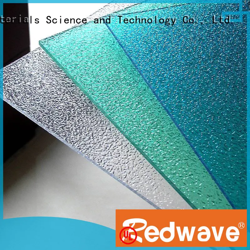 Wholesale solid quality polycarbonate roofing sheets Redwave Brand