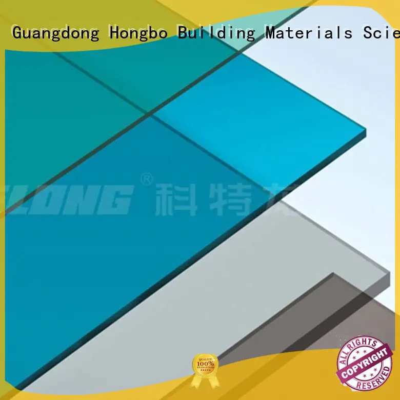 1.5mm solid Redwave Brand polycarbonate roof sheeting prices factory
