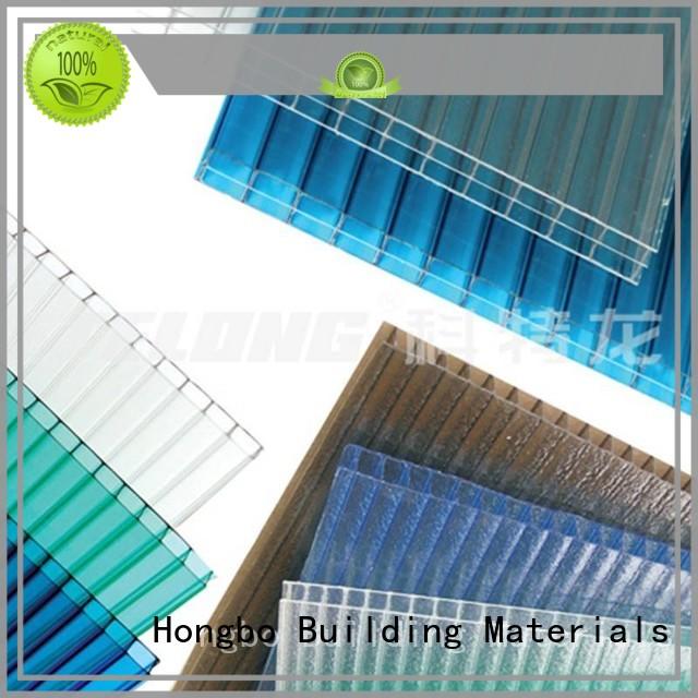 Redwave diamond polycarbonate roof factory price for scenic buildings