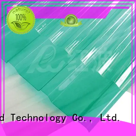 1.2mm polycarbonate roofing sheets solid quality Redwave company