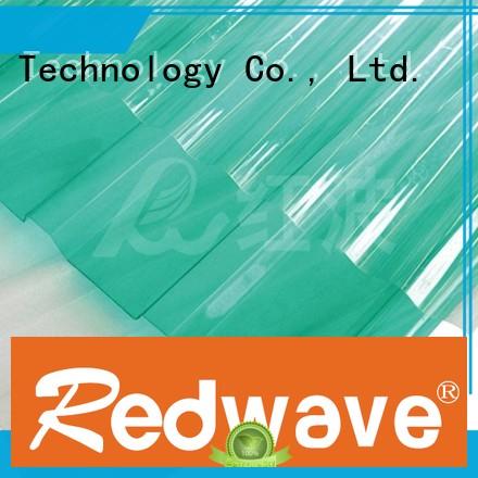 Redwave affordable clear polycarbonate sheet from China for residence
