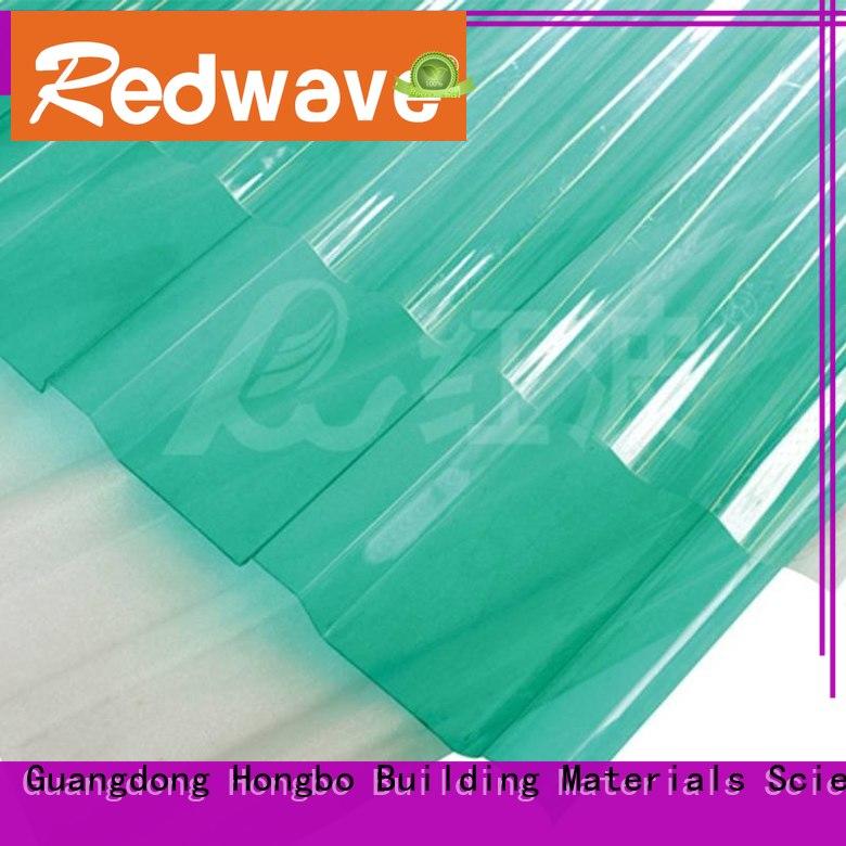 Redwave embossed plexiglass sheets in bulk for scenic shed