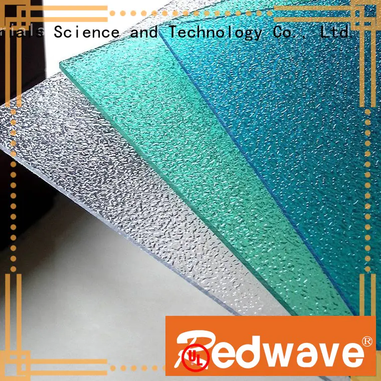 green Custom sheet oem polycarbonate roofing sheets Redwave ketelong