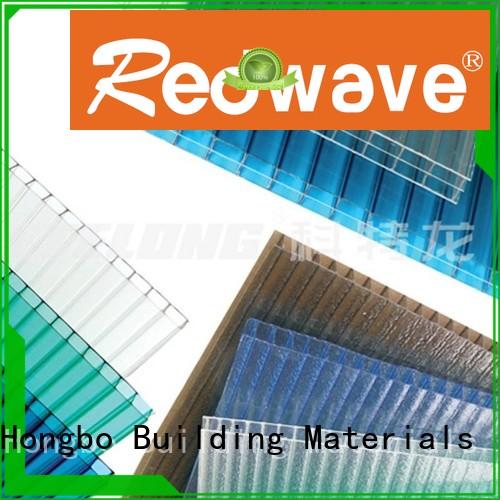 solid polycarbonate panels raindrop for housing Redwave