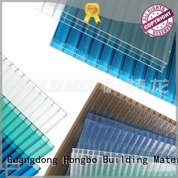 1.0mm 0.8mm embossed polycarbonate roofing sheets Redwave Brand