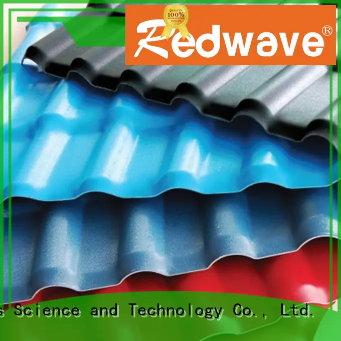 Redwave Brand synthetic gray custom plastic spanish roof tiles