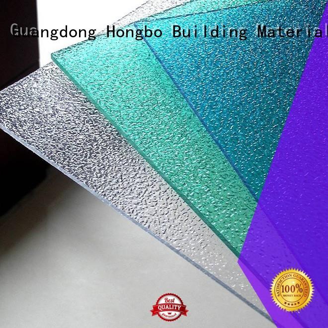 Wholesale 1.2mm embossed polycarbonate roofing sheets Redwave Brand