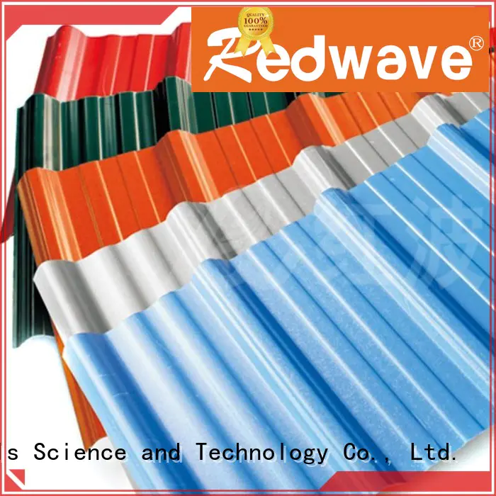 plastic roof tiles lasting insulation pvc roofing sheets Redwave Brand