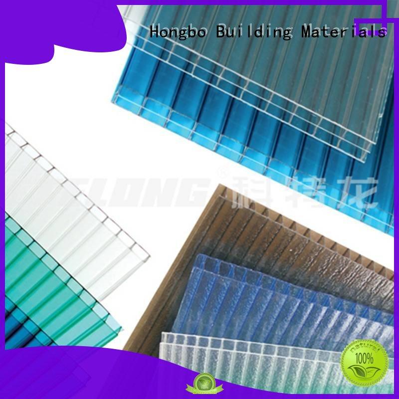 Redwave matte polycarbonate roofing sheets factory price for housing