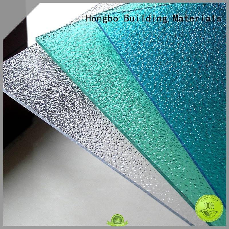 strong polycarbonate roof striped from China for factory