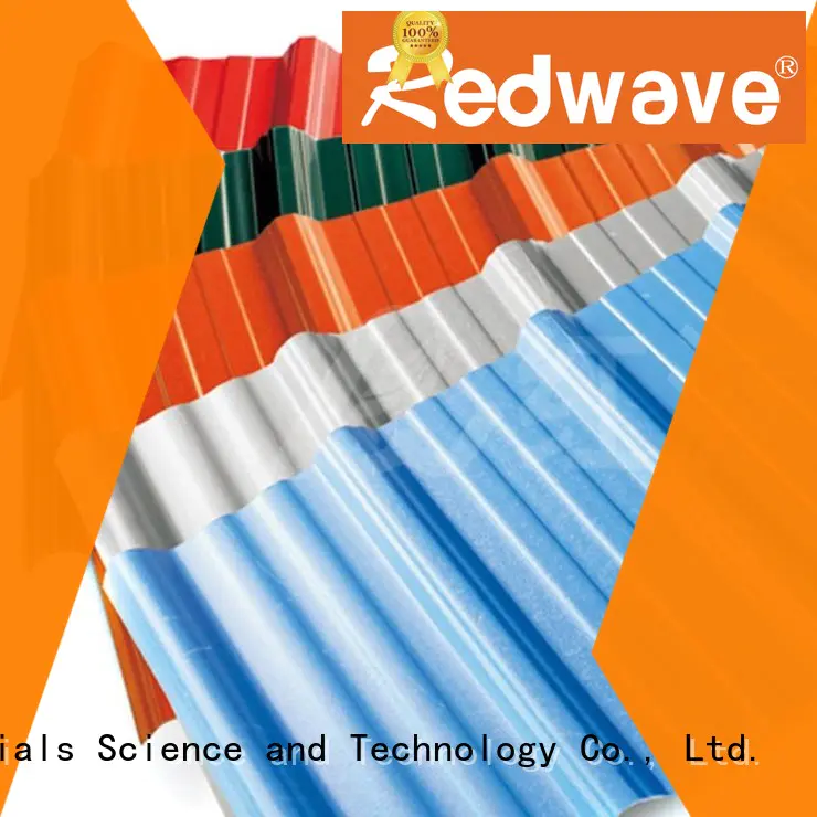 Redwave pvc pvc roofing sheet factory price for workhouse