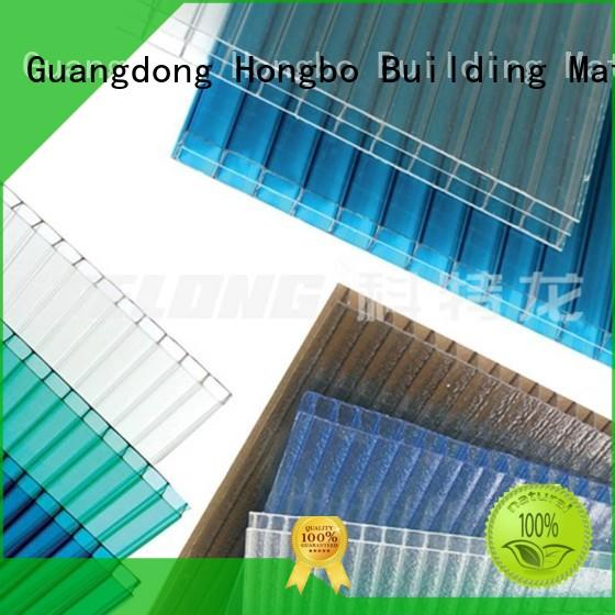 green blue hollow Redwave Brand polycarbonate roof sheeting prices factory