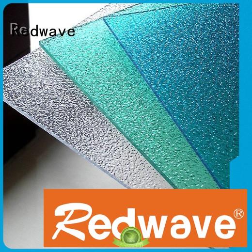 Redwave wholesale polycarbonate sheet from China for scenic shed