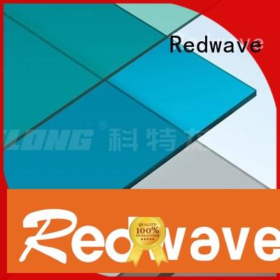 Redwave solid clear polycarbonate sheet inquire now for scenic buildings