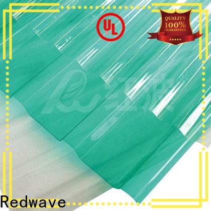 Redwave redwave clear polycarbonate sheet from China for factory