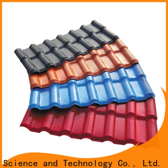 Redwave lasting synthetic resin roof tile with good price for workhouse