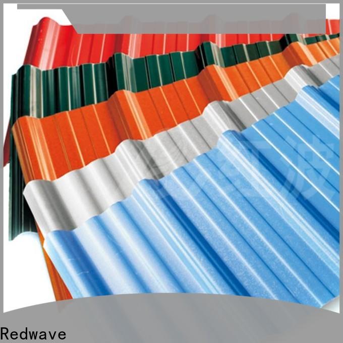Redwave wholesale corrugated roofing from China for residence