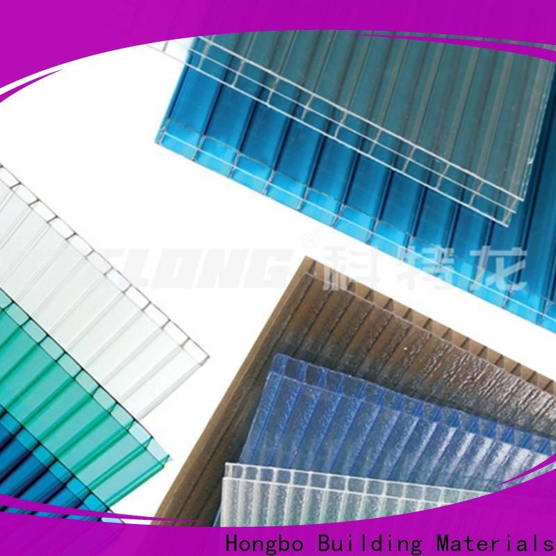 Redwave solid polycarbonate sheet with certification for residence