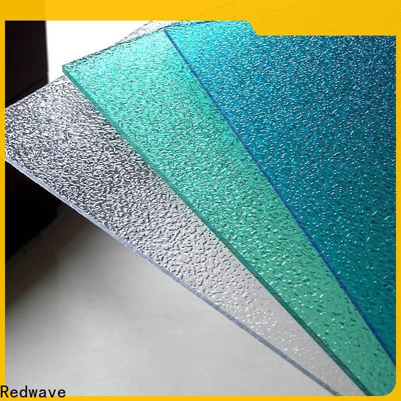 Redwave inexpensive plexiglass sheets certifications for residence