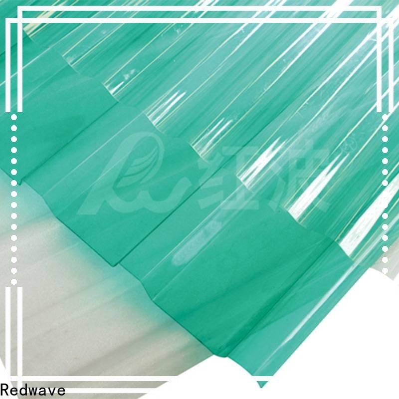 Redwave hollow polycarbonate roof factory price for scenic buildings