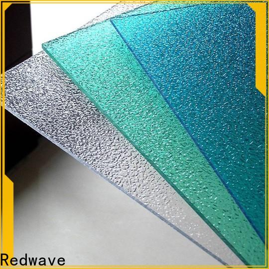 Redwave wholesale plexiglass sheets in bulk for scenic buildings