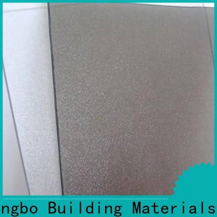 polycarbonate panels matte with good price for scenic buildings