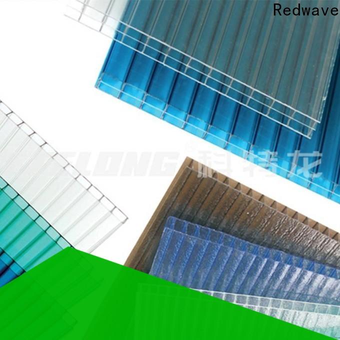 Redwave polycarbonate plexiglass sheets with certification for ocean hall