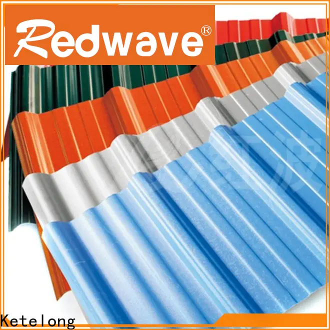 Redwave polycarbonate corrugated roofing sheets supplier for warehouses