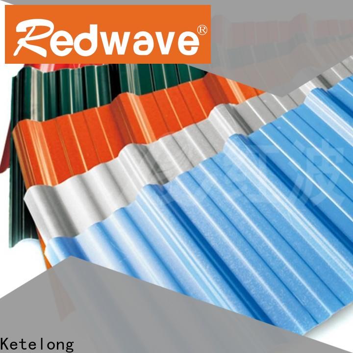Redwave polycarbonate corrugated roofing sheets directly sale for sanatoriums