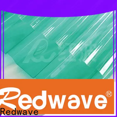 Redwave white polycarbonate sheet with good price for shopping malls