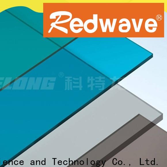Redwave cheap polycarbonate sheets for sale company for military buildings