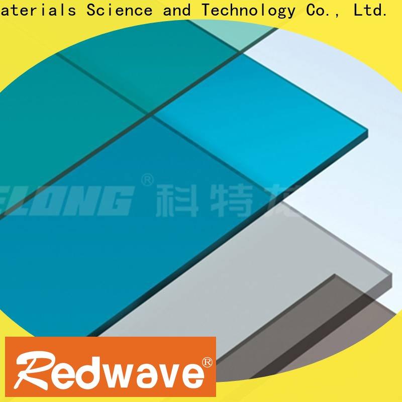 Redwave high quality cheap polycarbonate sheets for sale directly sale for scenic area buildings