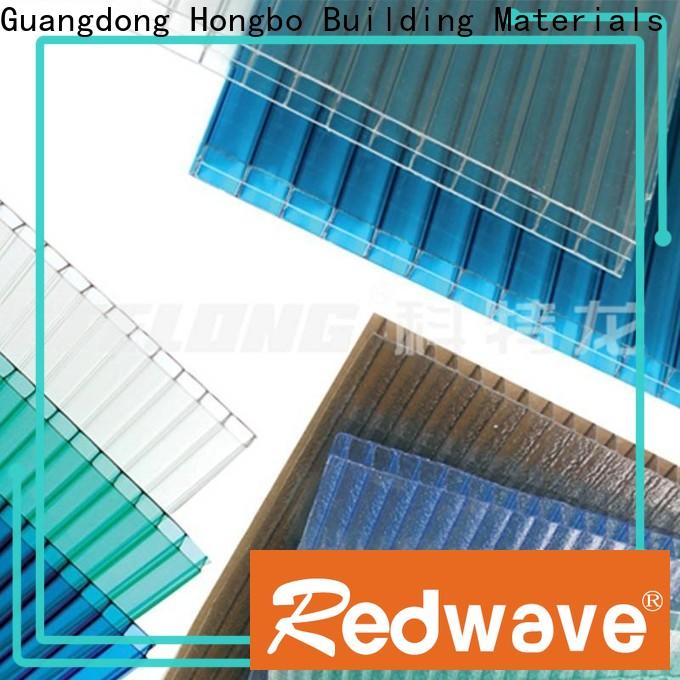 Redwave polycarbonate sheet brands directly sale for factories
