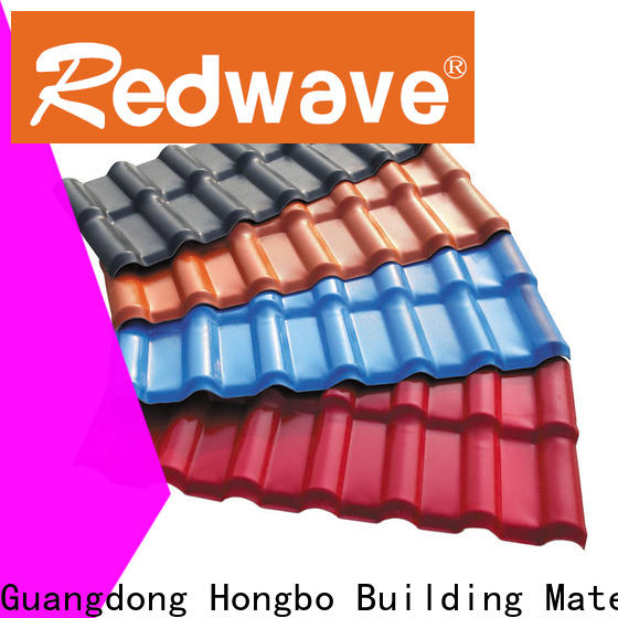 eco-friendly synthetic resin roof tile with good price for residence