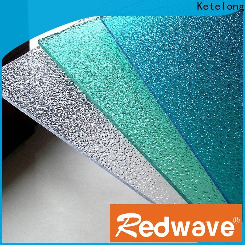 Redwave best polycarbonate sheet brands manufacturer for exhibition halls