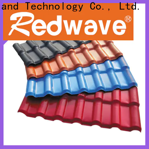 Redwave best synthetic resin roofing for sale for scenic shed