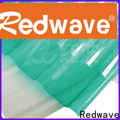 Redwave polycarbonate roofing sheets directly sale for large temporary facilities