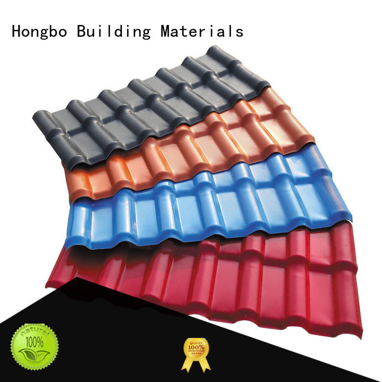 Redwave superior corrugated plastic roofing for workhouse