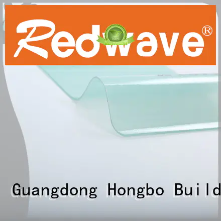 hot sale opal corrugated fiberglass roofing panels Redwave Brand