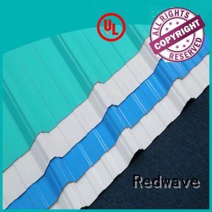 Redwave inexpensive corrugated plastic roofing sheets order now for factory