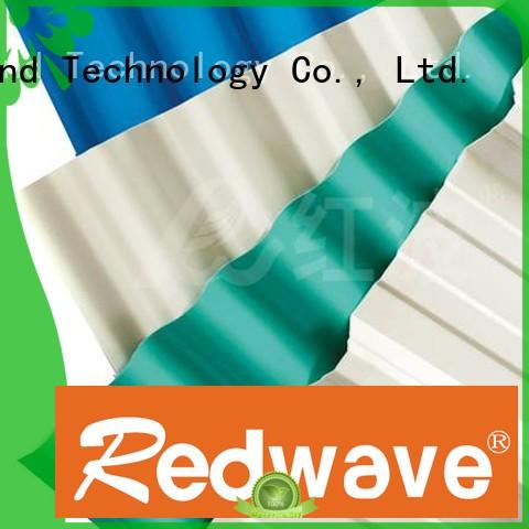 white color OEM pvc roofing sheets Redwave
