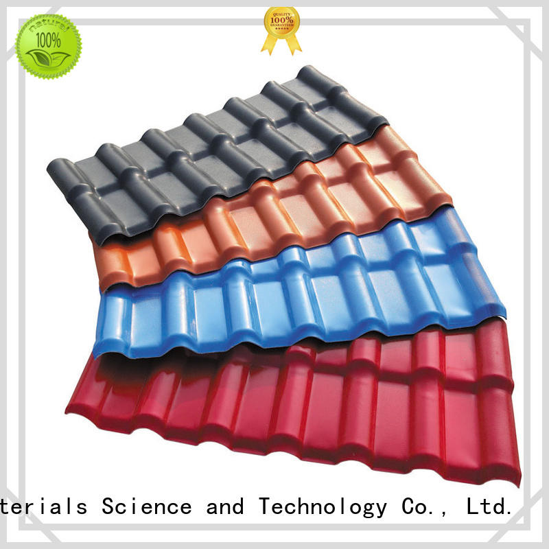 low costresin roof tiles resistance for scenic buildings