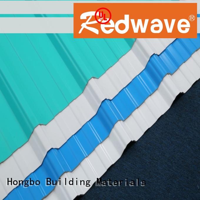 Redwave UPVC roofing sheet , heat insulation , corrosion resistance, long lifetime