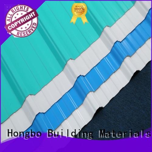 Redwave color corrugated plastic roofing directly sale for workhouse