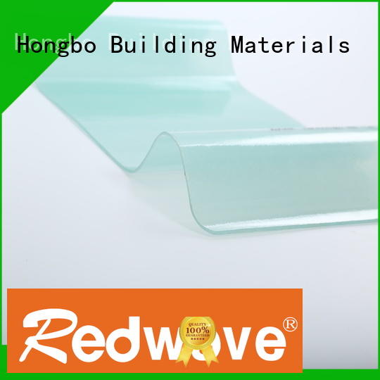 Redwave sheet frp wall panels in bulk for scenic buildings