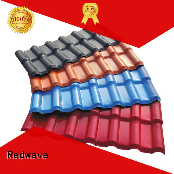 Redwave durable corrugated plastic roofing in bulk for workhouse