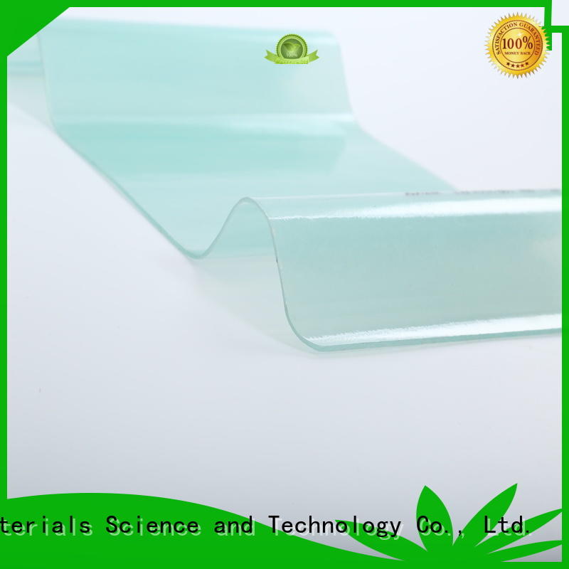 Redwave transparent frp sheet with certification for housing