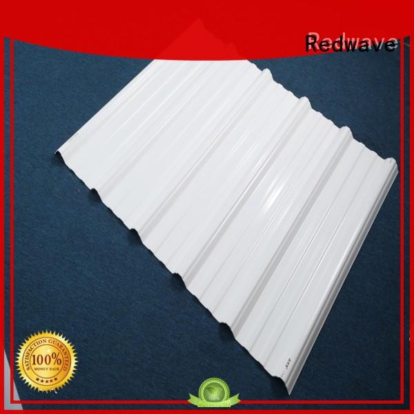 Redwave corrosion roofing sheets from China for ocean hall